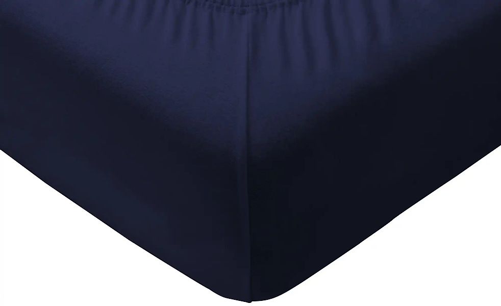 JOOP! Mako-Jersey-Spannbetttuch  JOOP!  ¦ blau ¦ Maße (cm): B: 140 Bettware günstig online kaufen
