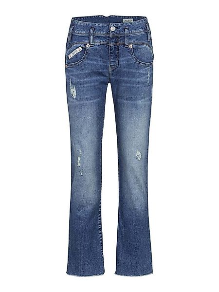 Herrlicher Bootcut-Jeans Pearl Cropped Reused Denim günstig online kaufen