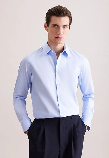 seidensticker Businesshemd "Schwarze Rose" Relaxed 1/1 Kentkragen Uni günstig online kaufen