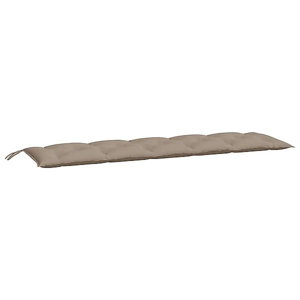 vidaXL Gartenbank-Auflage Taupe 180x50x7 cm Oxford-Gewebe 361629 günstig online kaufen