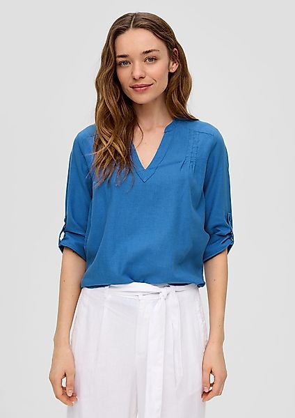 s.Oliver Langarmbluse Leinenbluse mit 3/4-Arm und günstig online kaufen