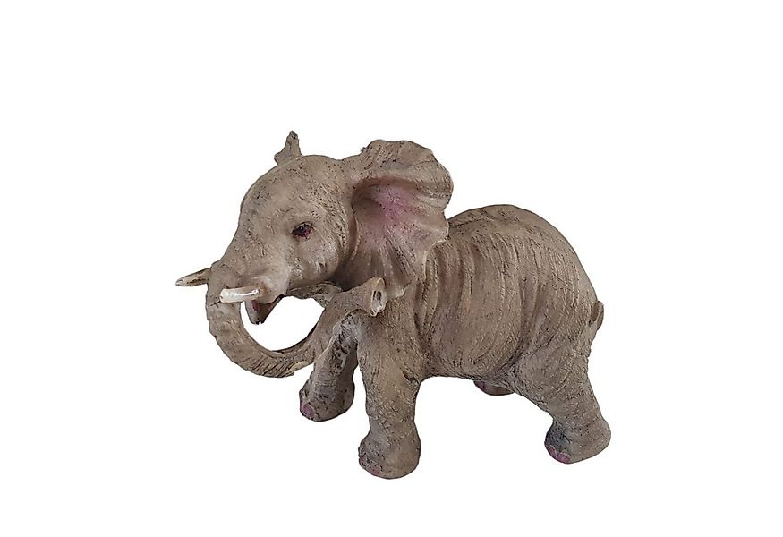 Aspinaworld Tierfigur Afrika Deko stehende Elefant Figur 12 cm günstig online kaufen