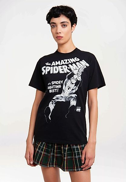 LOGOSHIRT T-Shirt "Marvel Comics - Spider-Man, Spidey", mit lizenziertem Pr günstig online kaufen