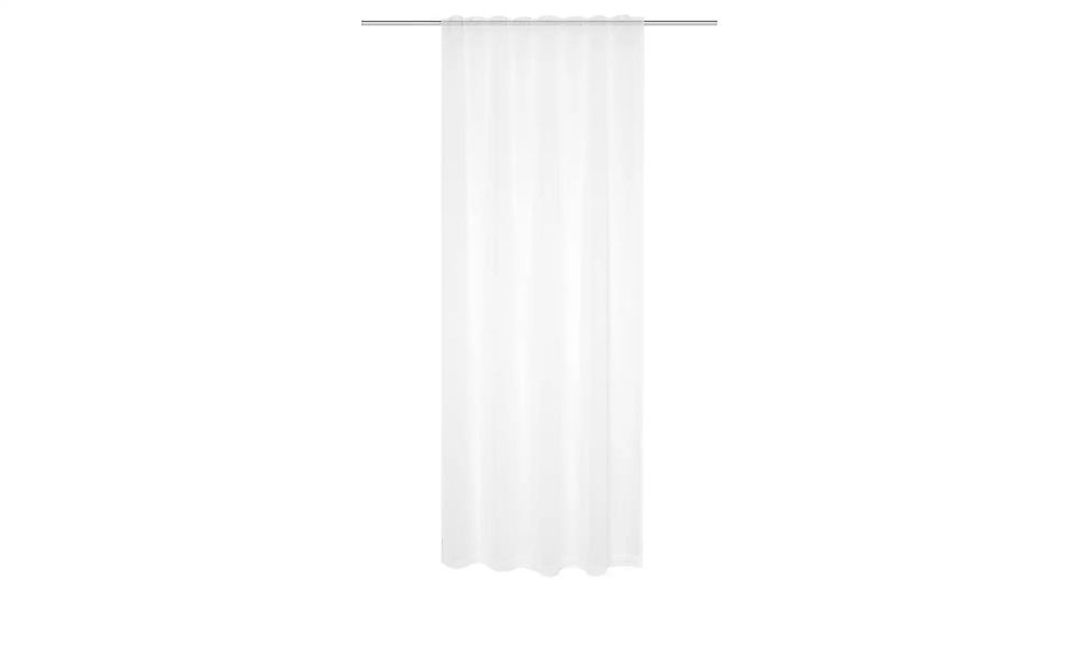 HOMEbasics Fertigschal   ¦ weiß ¦ Maße (cm): B: 140 H: 225 Gardinen & Rollo günstig online kaufen