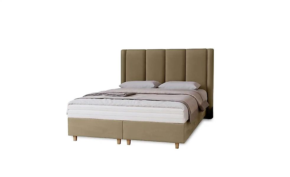 Polsterbett  Madeley ¦ beige ¦ Maße (cm): B: 200 H: 110 Betten > Polsterbet günstig online kaufen