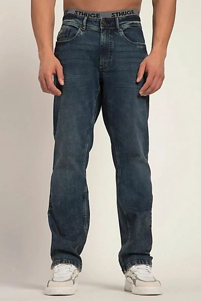 STHUGE 5-Pocket-Jeans STHUGE Jeans Loose Fit Diry Wash 5-Pocket günstig online kaufen