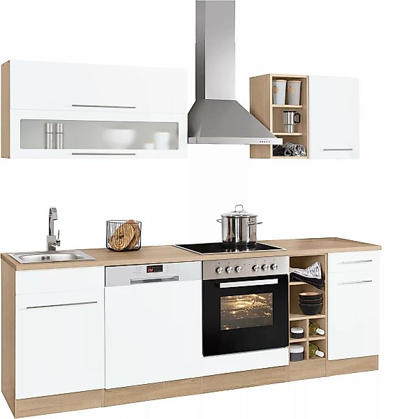 KOCHSTATION Küchenzeile »KS-Eton«, ohne E-Geräte, Breite 240 cm günstig online kaufen