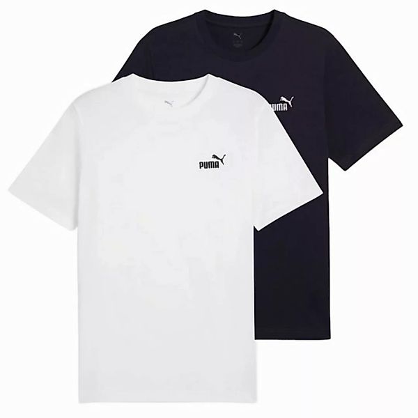 PUMA T-Shirt Herren T-Shirt 2er Pack - ESS Small No. 1 Logo Tee (Packung, 2 günstig online kaufen