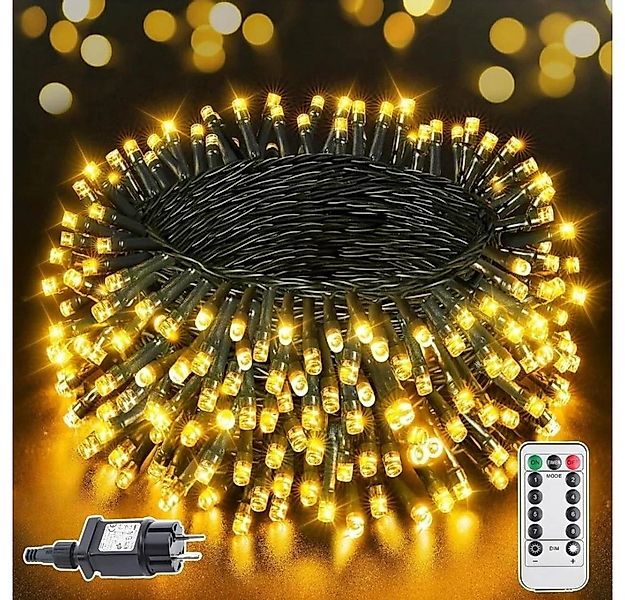 Wrischan Lichterkette 20M USB 200 LED Weihnachtslichter Wasserdicht Weihnac günstig online kaufen