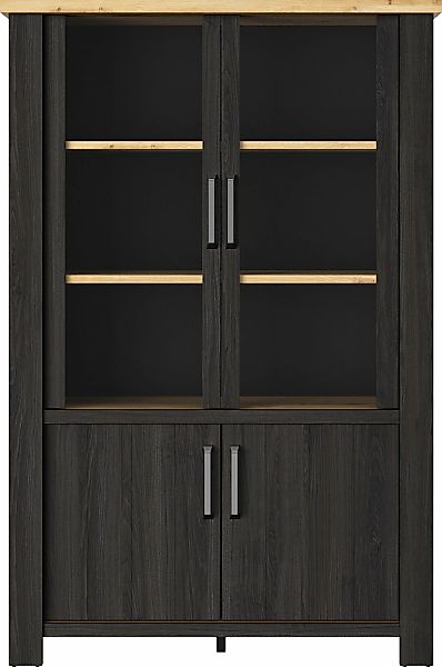 Gami Vitrine "Sequoia" 1 Stk. tlg. Wohnzimmer-Programm in Landhaus- und Ind günstig online kaufen