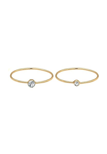 Elli Ring-Set Set 925 Silber, mit günstig online kaufen