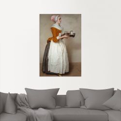 Artland Wandbild »Das Schokoladenmädchen. Um 1744/45« Frau 1 Stk. tlg. als günstig online kaufen