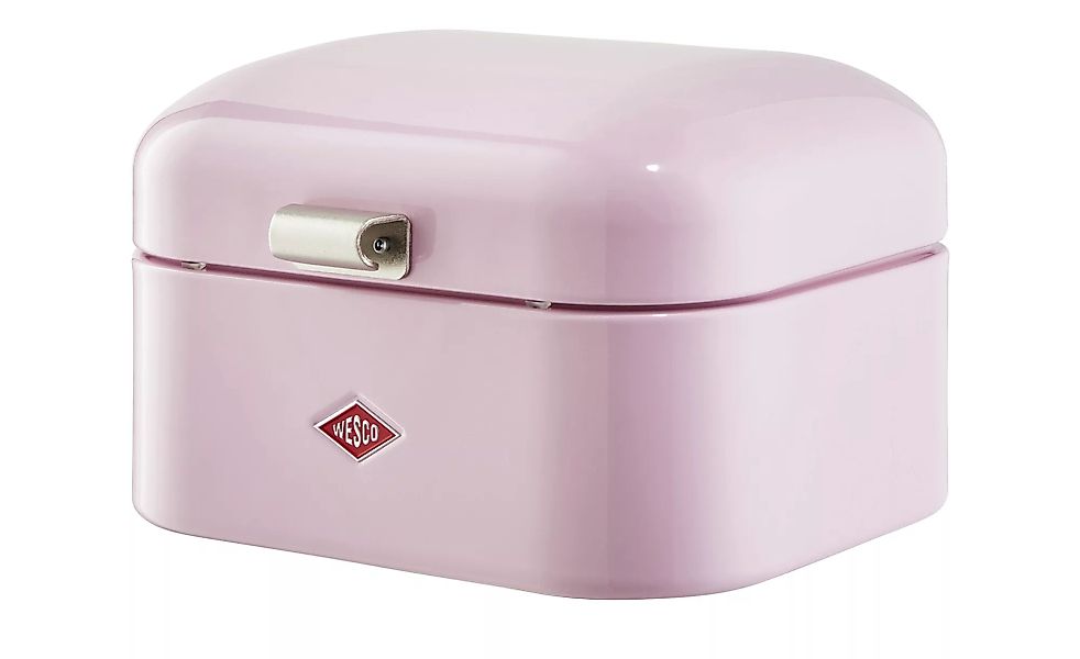 WESCO Brotkasten  Single Grandy - rosa/pink - Stahlblech - 28 cm - 17 cm - günstig online kaufen