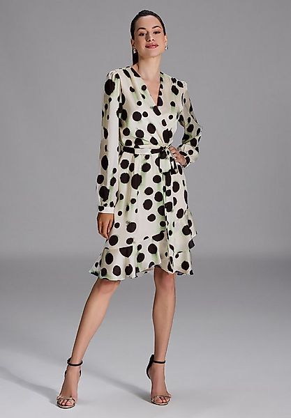 SWING Cocktailkleid Taillierter Schnitt mit ausgestelltem Rockteil günstig online kaufen