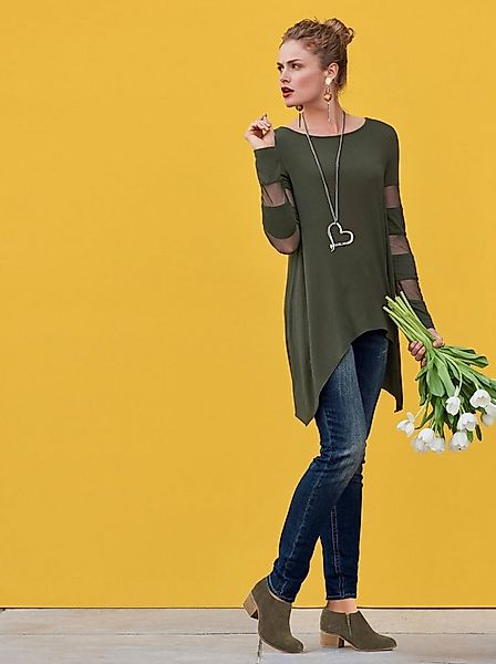 heine T-Shirt Langarmshirt . günstig online kaufen