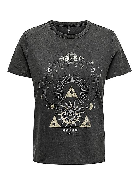 ONLY T-Shirt Bedrucktes Kurzarm mit Printed günstig online kaufen