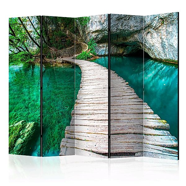 5-teiliges Paravent - Emerald Lake Ii [room Dividers] günstig online kaufen