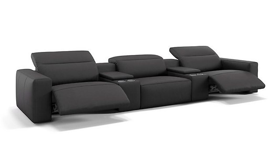 Sofanella 3-Sitzer Leder LENOLA, Heimkinosofa, Kinocouch, Funktionssofa, Ki günstig online kaufen