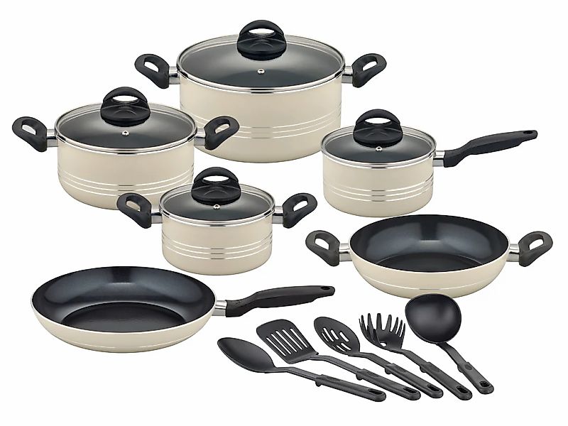 GSW Topf-Set "Milano, inkl. 5-teiliges Küchenhelfer-Set" Set, je 1 Kochtopf günstig online kaufen