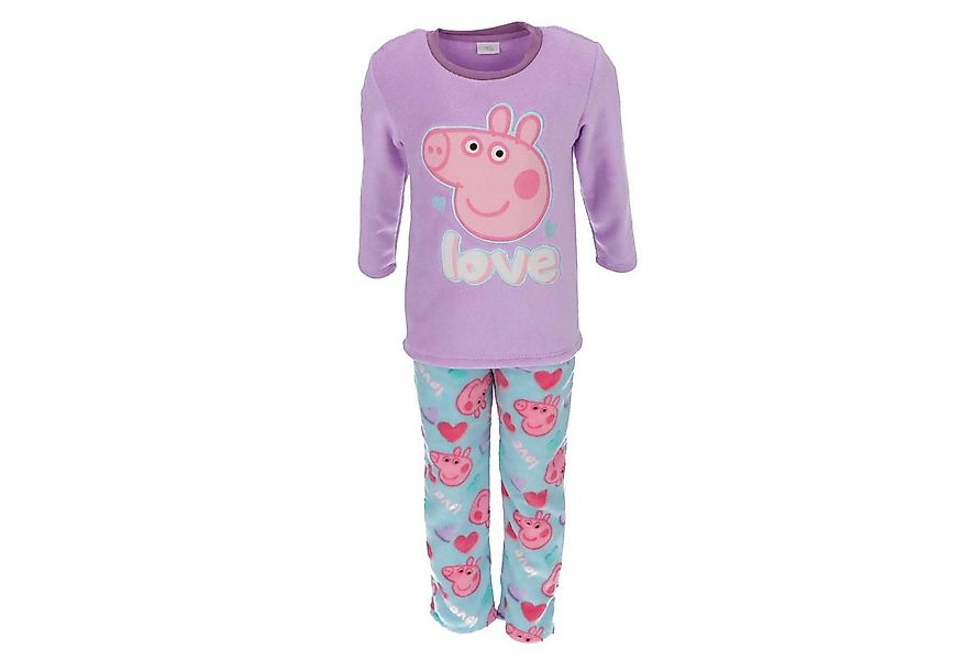 Peppa Pig Pyjama Fleece – Kuscheliger Schlafanzug für kleine Fans günstig online kaufen