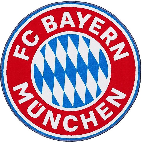 FC Bayern München Dekoobjekt Teppich Logo günstig online kaufen