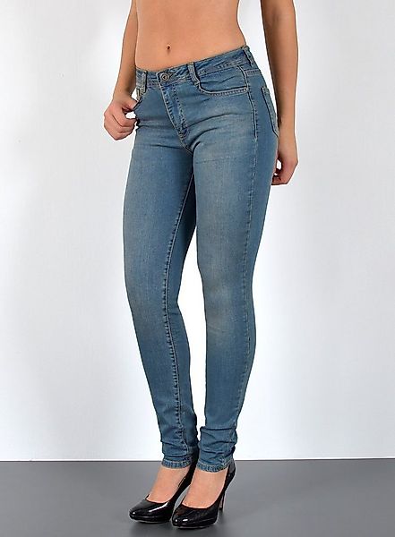 ESRA Skinny-fit-Jeans S800 Damen Jeanshose Skinny Leg High Waist Jeans Stre günstig online kaufen