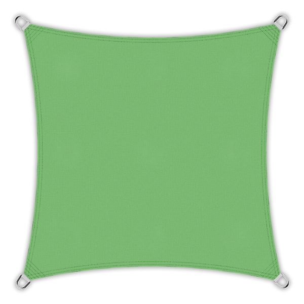 Toldoro Sonnensegel Quadrat 5x5m HDPE Luft & Wasserdurchlässig UV-Schutz Ga günstig online kaufen
