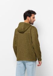 Jack Wolfskin Fleecejacke "TANNENSPUR HOODED JKT M" mit Kapuze günstig online kaufen