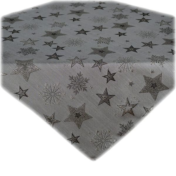 texpot Tischdecke Tischläufer Stickerei Sterne Winter günstig online kaufen