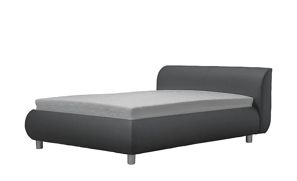 Polsterbett  Bristol ¦ schwarz ¦ Maße (cm): B: 159 H: 86 Betten > Polsterbe günstig online kaufen