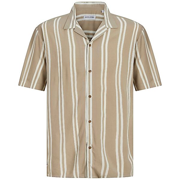Jack&Jones Freizeithemd aus Viskose Farbe beige Größe: 7XL günstig online kaufen