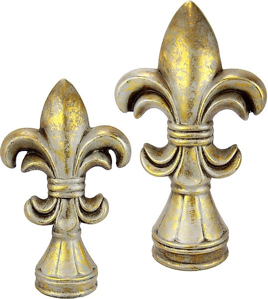 I.GE.A. Dekofigur Französische Lilie, 2er Set günstig online kaufen