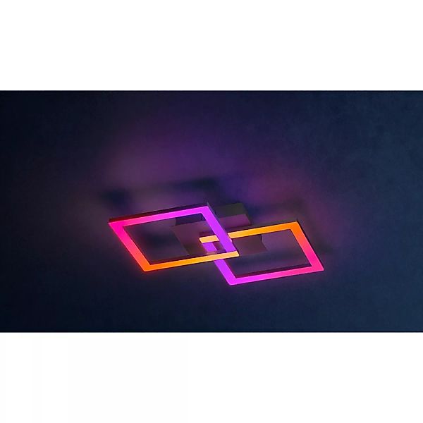Eglo LED Deckenleuchte RGBIC 2-flammig 9,8 W günstig online kaufen