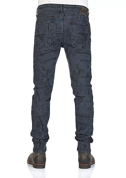 Lee Herren Jeans Malone Skinny Fit - Grau - Doodle Stone günstig online kaufen