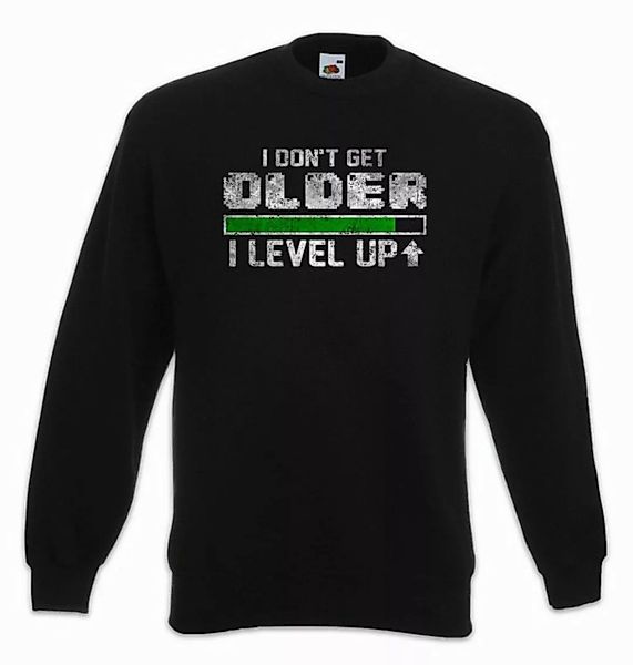 Urban Backwoods Sweatshirt I Don't Get Older I Level Up Sweatshirt Lvl Game günstig online kaufen