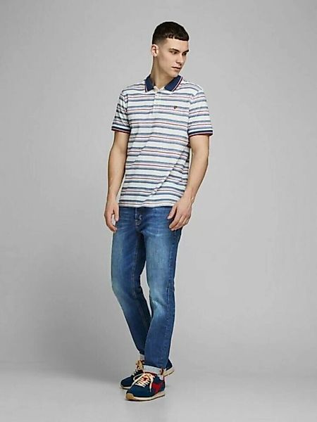 Jack & Jones 5-Pocket-Jeans Tapered Skinny Hose in blau günstig online kaufen