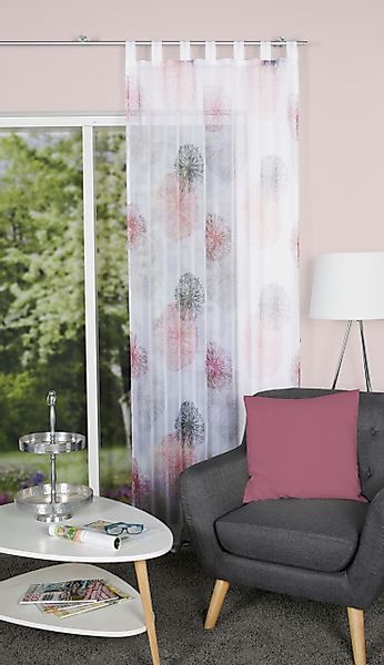 HOME WOHNIDEEN Vorhang RAWLINS, Schlaufen (1 günstig online kaufen