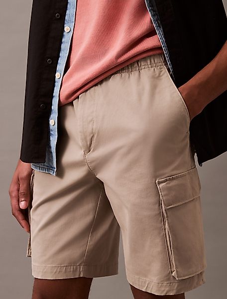 Calvin Klein Jeans Cargoshorts "9" COTTON PULL ON CARGO SHORT", Mit Gürtels günstig online kaufen