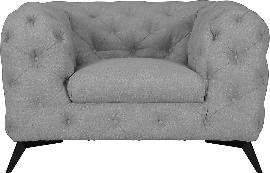 Home affaire Chesterfield-Sessel "Glynis Sessel" aufwändige Knopfheftung, m günstig online kaufen
