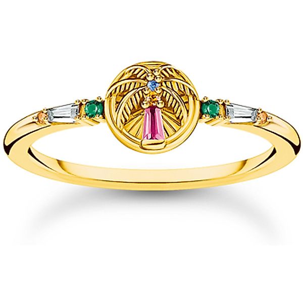 THOMAS SABO Fingerring Thomas Sabo TR2457-488-7-54 Vergoldeter Ring mit Pal günstig online kaufen