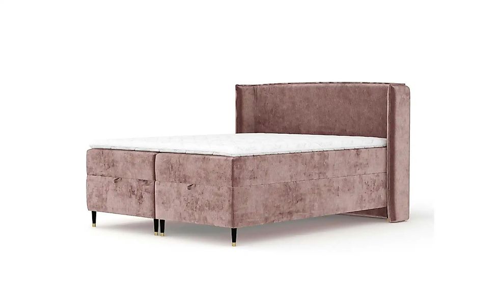 Boxspringbett mit Stauraum   ¦ rosa/pink ¦ Maße (cm): B: 158 H: 117 Betten günstig online kaufen
