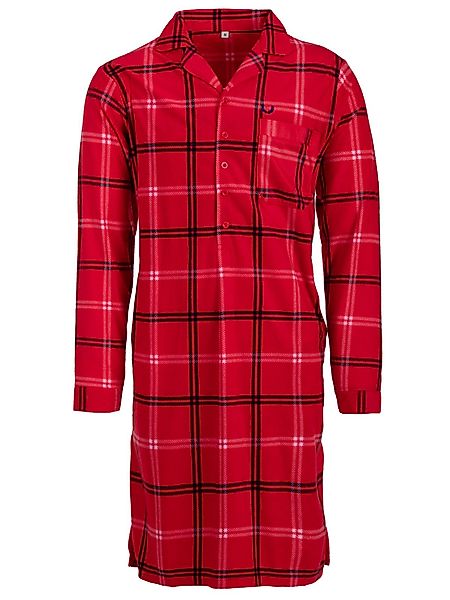 Henry Terre Nachthemd Velour Nachthemd langarm günstig online kaufen