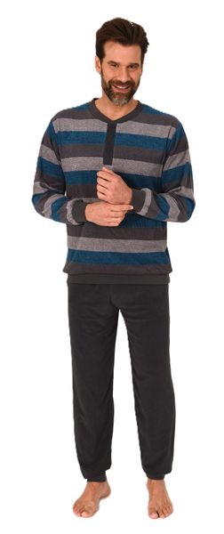 Normann Pyjama Herren Schlafanzug langarm in günstig online kaufen