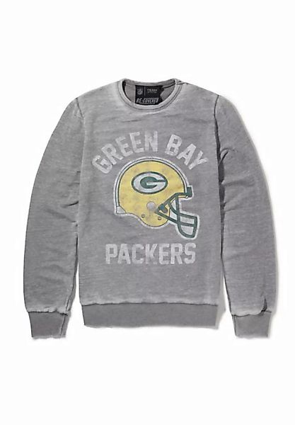 Recovered Sweatshirt Recovered NFL Green Bay Packers Helmet Print GOTS zert günstig online kaufen