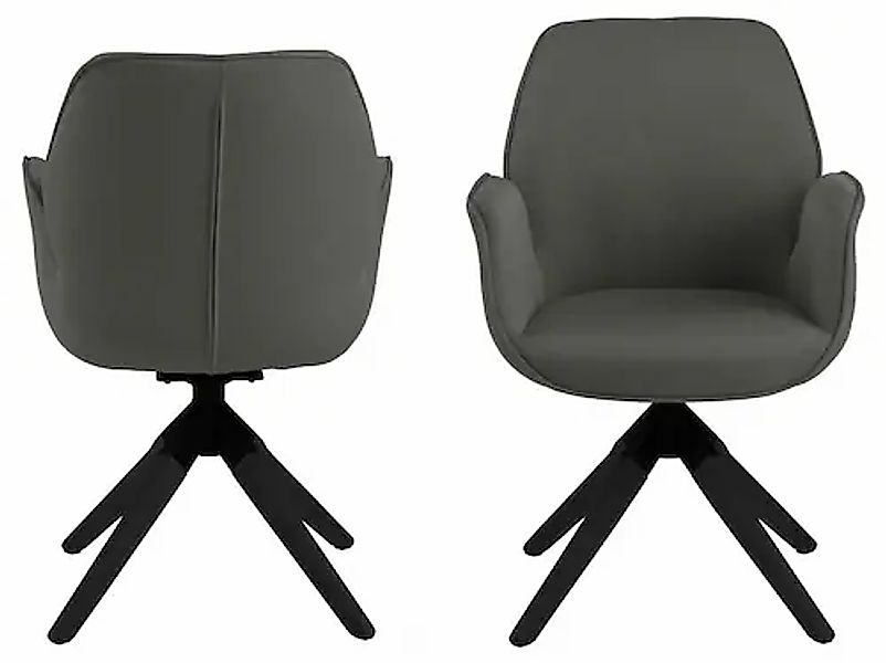 ACTONA GROUP Esszimmerstuhl »Alma«, 1 St., Polyester, mit eleganten Kedern, günstig online kaufen