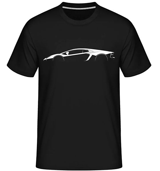 'Lamborghini Aventador' Silhouette · Shirtinator Männer T-Shirt günstig online kaufen