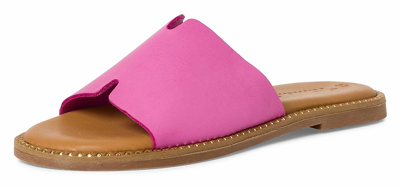 Tamaris Pantolette, Sommerschuh, Schlappen mit breiter Bandage günstig online kaufen