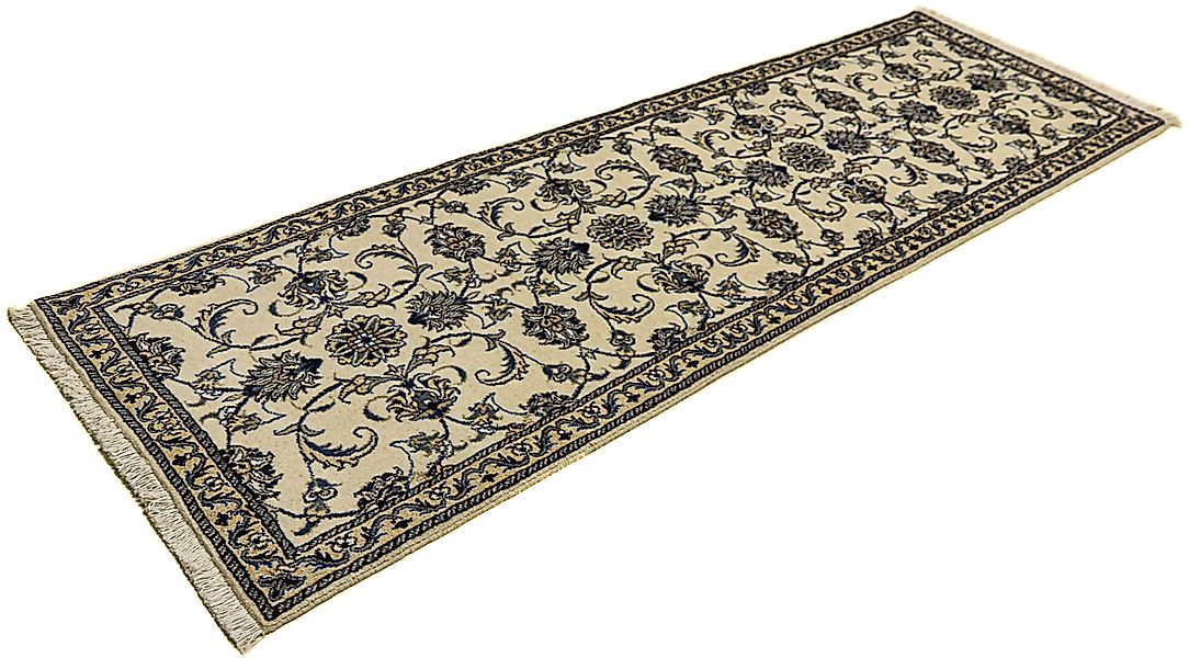 morgenland Orientteppich »Perser - Nain - 240 x 78 cm - beige«, rechteckig, günstig online kaufen