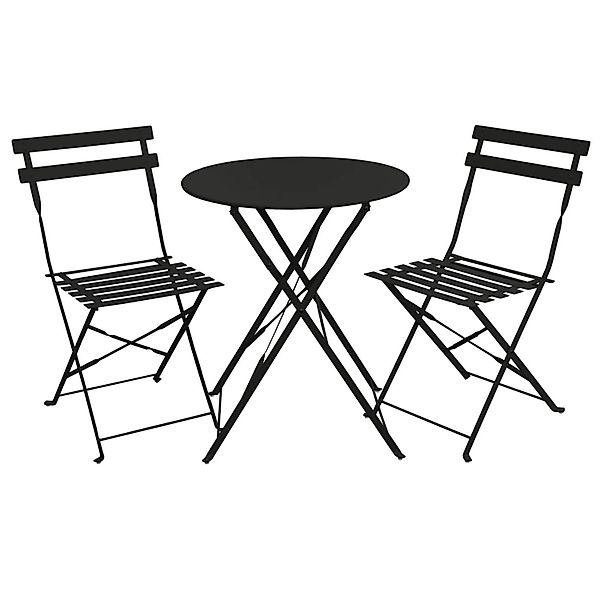 Svita Berlin Balkonmöbel Bistroset Stuhl Tisch Garten Bistro Cafe Metall Kl günstig online kaufen
