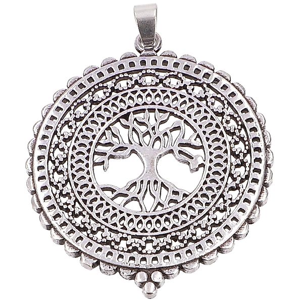 Guru-Shop Kettenanhänger Ethno Amulett mit Tree günstig online kaufen